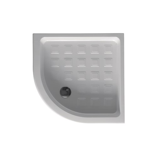 Retro Corner Ceramic Shower Tray