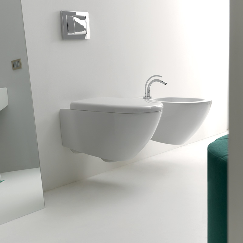 Kerasan-Bathrooms-Aquatech-wall-hung-toilet-and-bidet